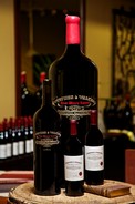 1.5 Liter 2012 CABERNET SAUVIGNON HOWELL MT CLUB,  HAND PAINTED and ETCHED  WINEMAKER'S SELECTION reg. price $400  1.5LTUVARIOUS-03
